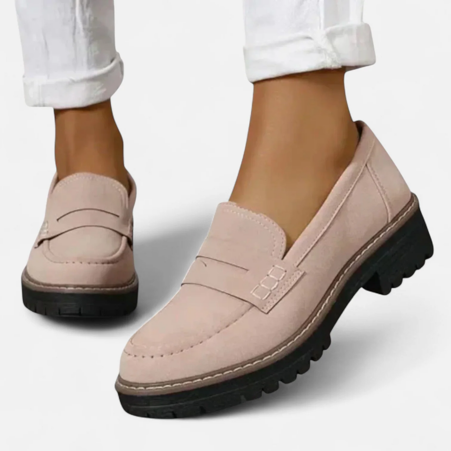 Carly | Mocasines Ortopédicos con Diseño Clásico para Mujer de Trabajo