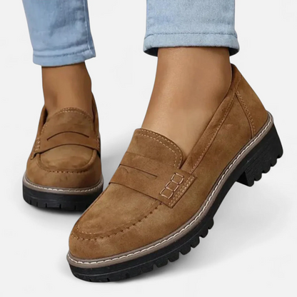 Carly | Mocasines Ortopédicos con Diseño Clásico para Mujer de Trabajo
