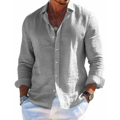 Camisa de hombre elegante y transpirable - Verano