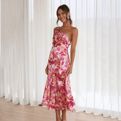 Vestido floral de verano para mujer, ligero y elegante para fiesta o diario