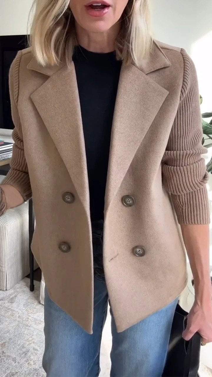 Chaqueta casual mujer, ligera y elegante para paseos o eventos