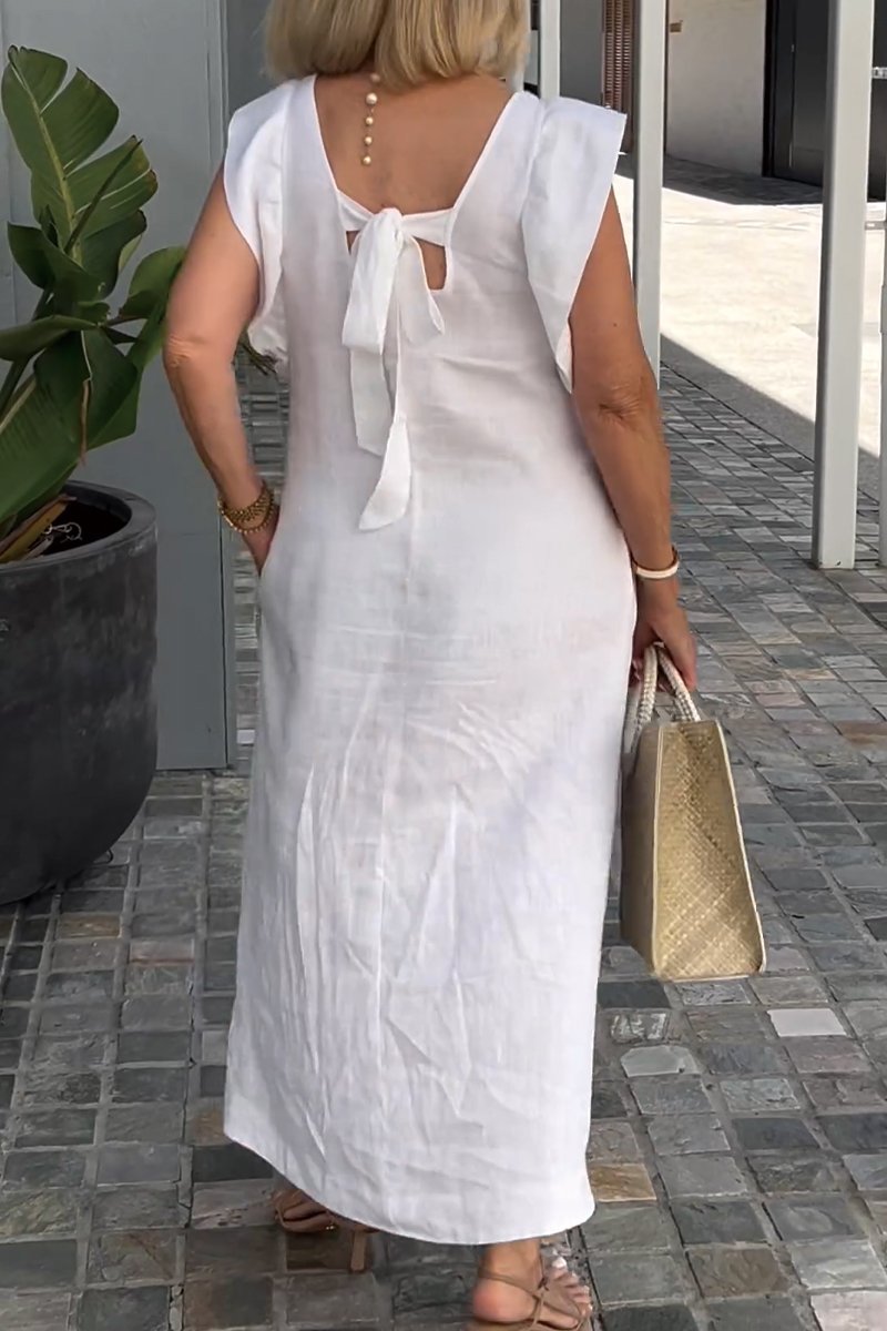 Vestido elegante para mujer, ligero y versátil para verano o fiesta