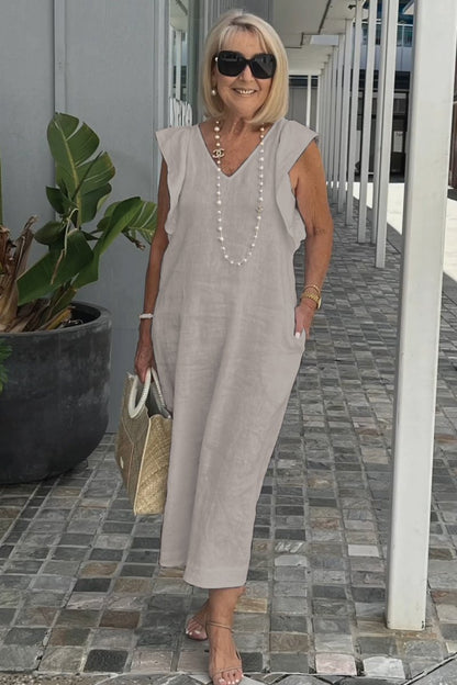 Vestido elegante para mujer, ligero y versátil para verano o fiesta