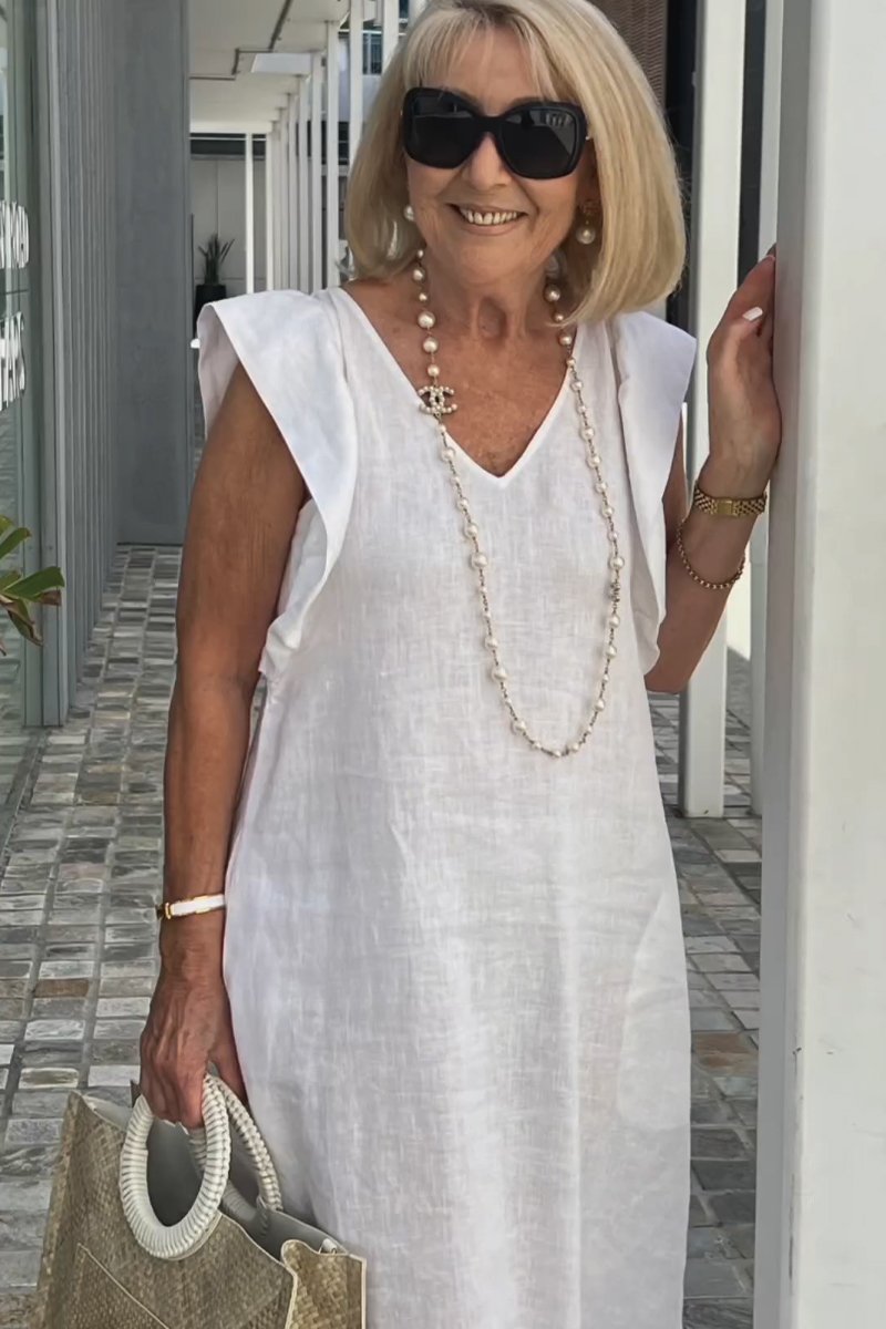 Vestido elegante para mujer, ligero y versátil para verano o fiesta