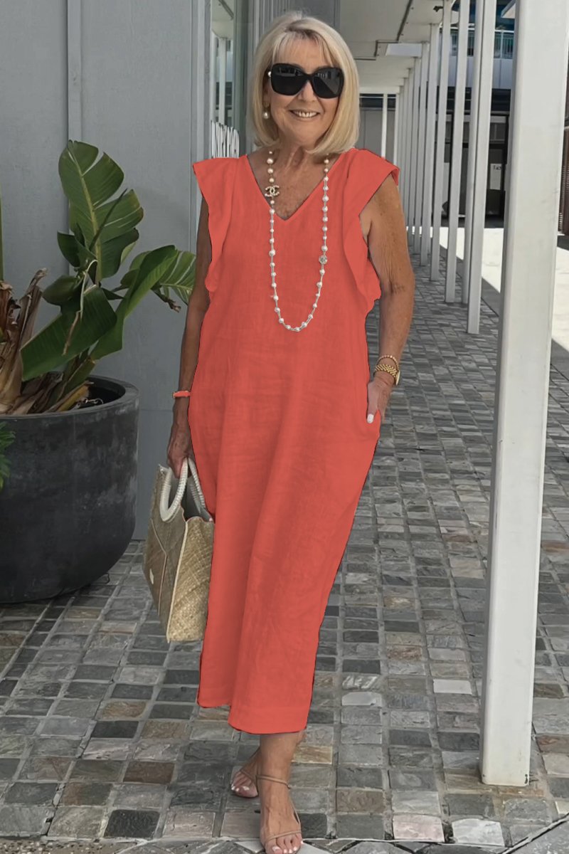 Vestido elegante para mujer, ligero y versátil para verano o fiesta
