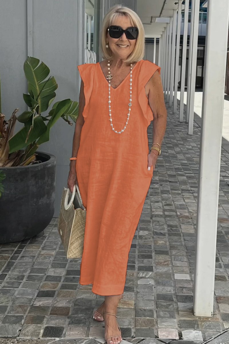 Vestido elegante para mujer, ligero y versátil para verano o fiesta