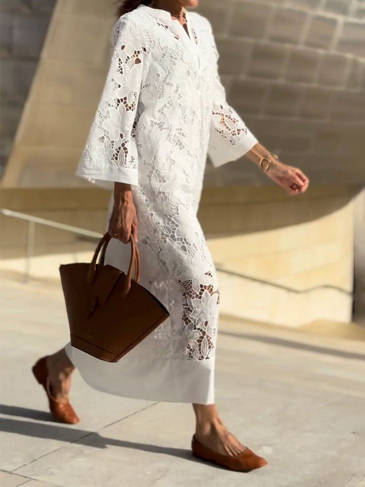Vestido de verano elegante para mujer, ligero y versátil para fiesta o diario