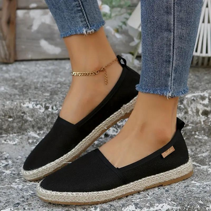 Zapatillas alpargatas slip on para mujer - Comodidad clásica para el día a día