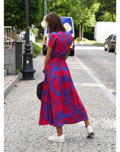 Vestido de verano elegante y cómodo para mujer, ligero y versátil para diario