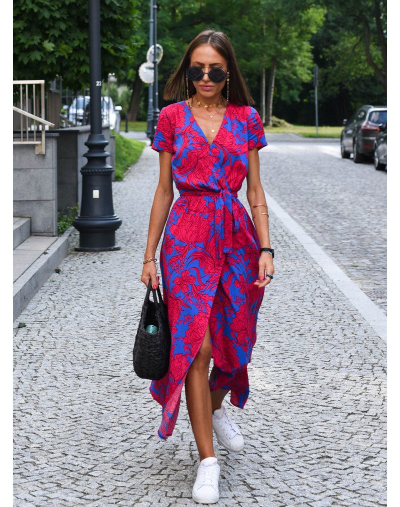 Vestido de verano elegante y cómodo para mujer, ligero y versátil para diario