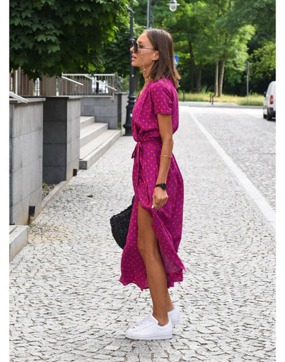 Vestido de verano elegante y cómodo para mujer, ligero y versátil para diario