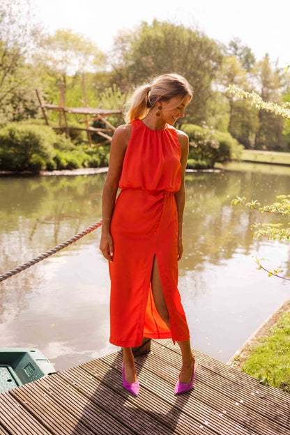 Vestido Midi De Verano Para Mujer - Estilo Árabe