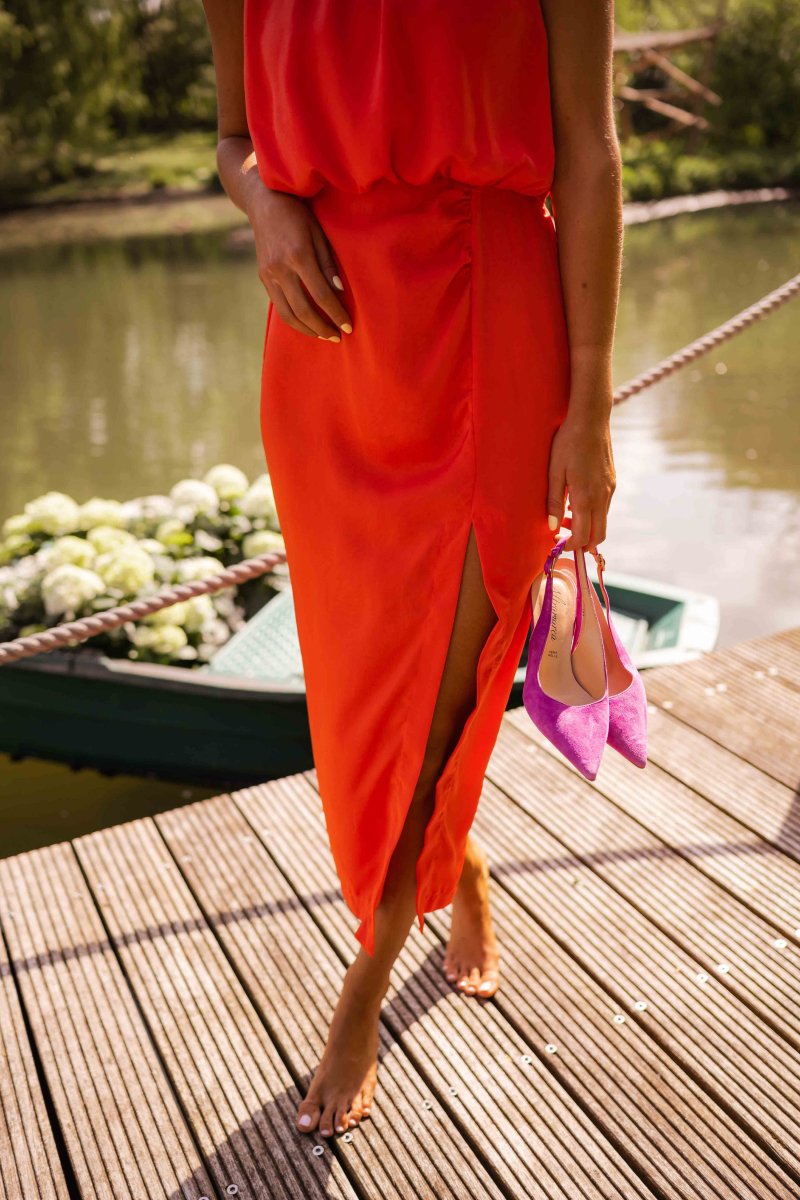 Vestido Midi De Verano Para Mujer - Estilo Árabe