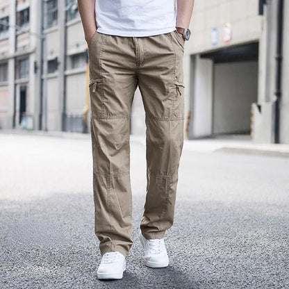 Pantalones cargo para hombre, cómodos y versátiles para uso diario o viaje