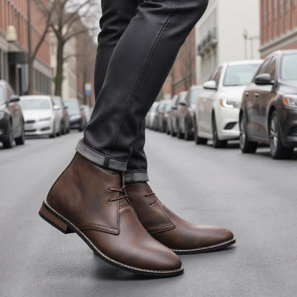Zapatos estilo vintage para hombre, elegantes y versátiles para oficina o evento