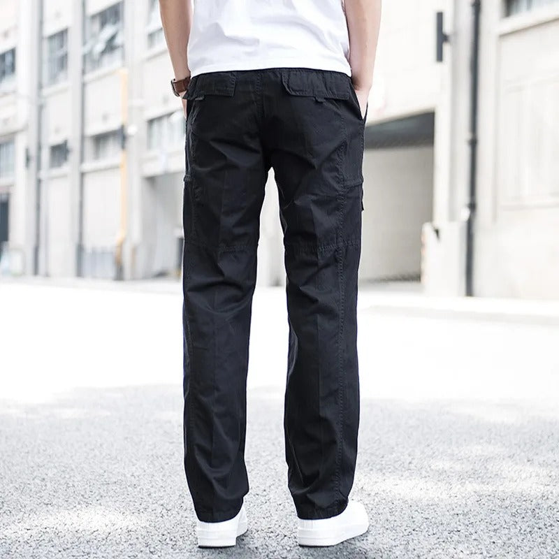 Pantalones cargo para hombre, cómodos y versátiles para uso diario o viaje