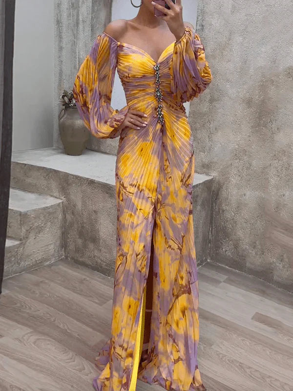 Vestido corto elegante con escote en V para mujer, ligero y chic para fiesta