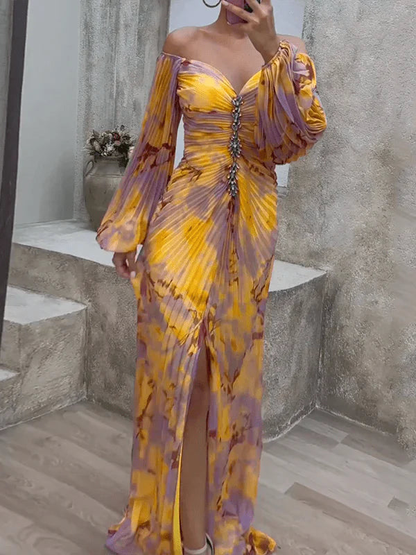 Vestido corto elegante con escote en V para mujer, ligero y chic para fiesta