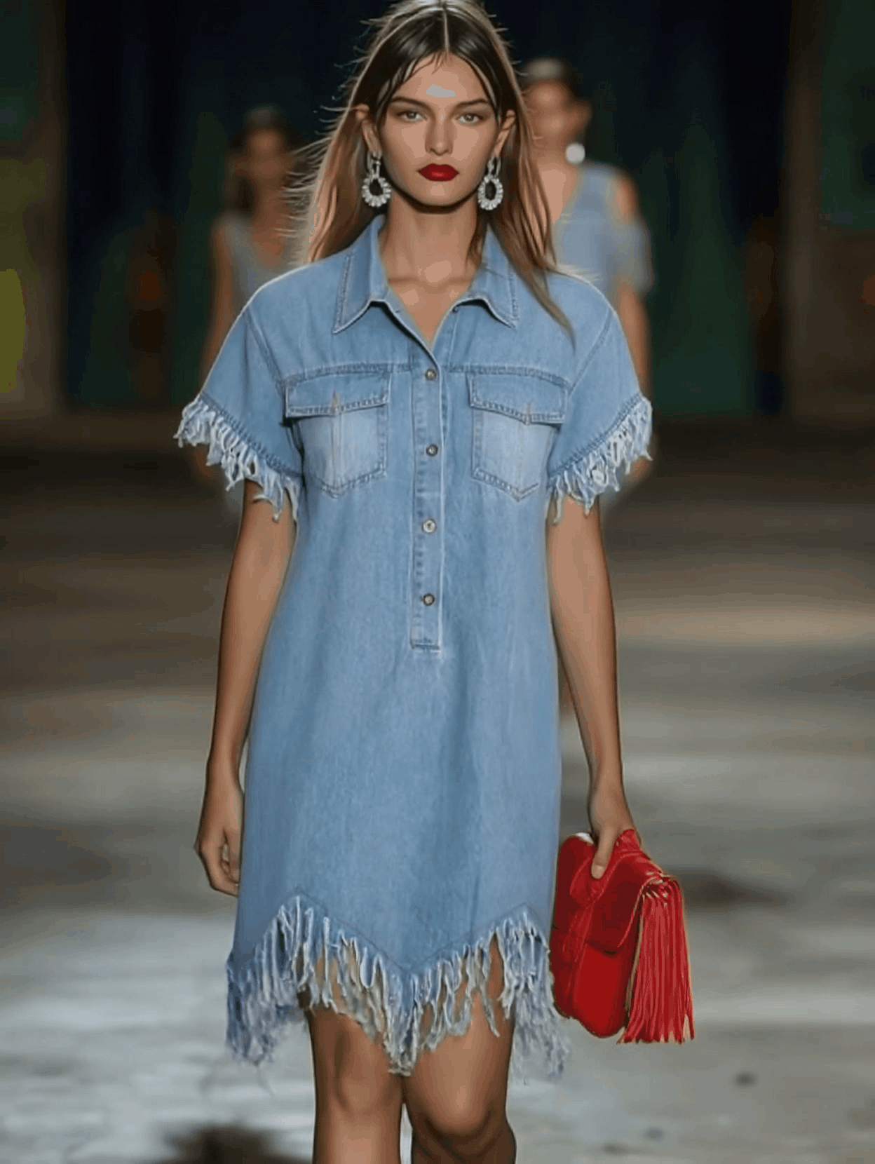 Vestido Elegante Estilo Veraniego Confeccionado de Colección Verano