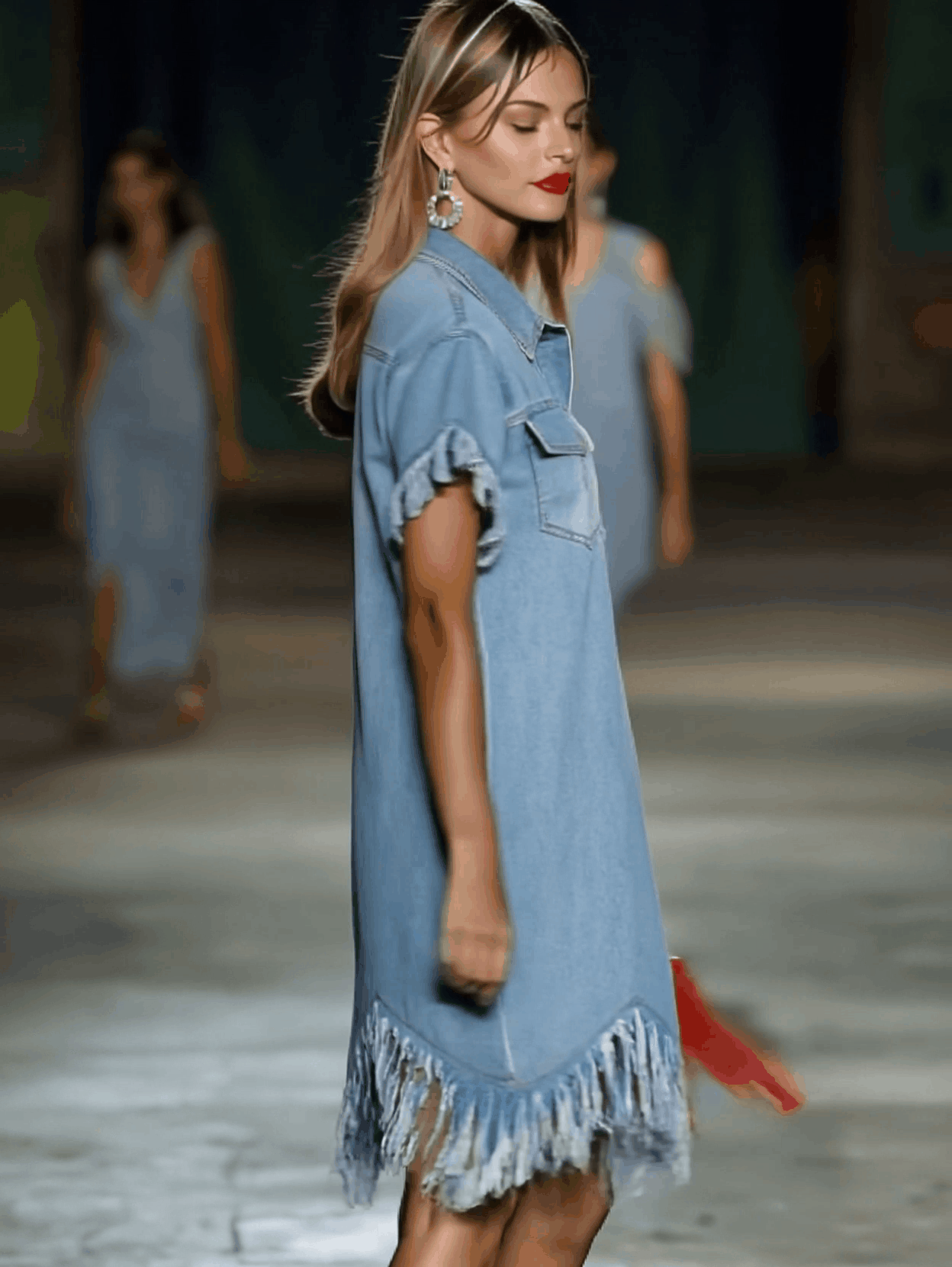 Vestido Elegante Estilo Veraniego Confeccionado de Colección Verano