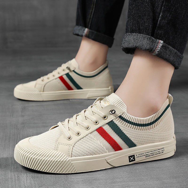 Zapatillas de Hombre de Malla Transpirable con Cordones | Estilo Deportivo