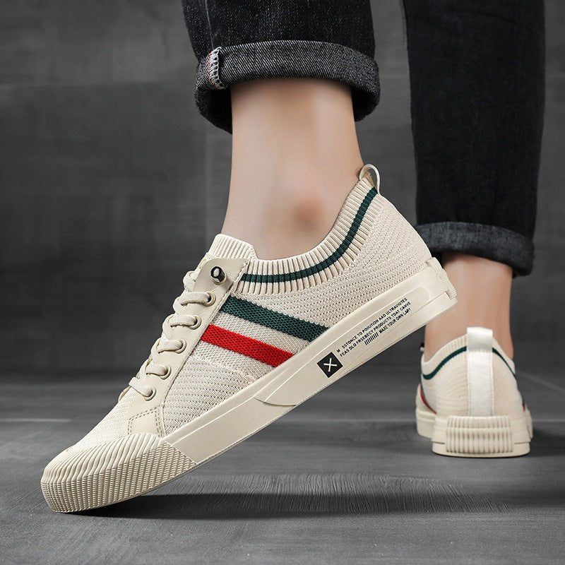 Zapatillas de Hombre de Malla Transpirable con Cordones | Estilo Deportivo