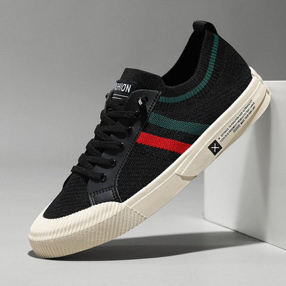 Zapatillas de Hombre de Malla Transpirable con Cordones | Estilo Deportivo