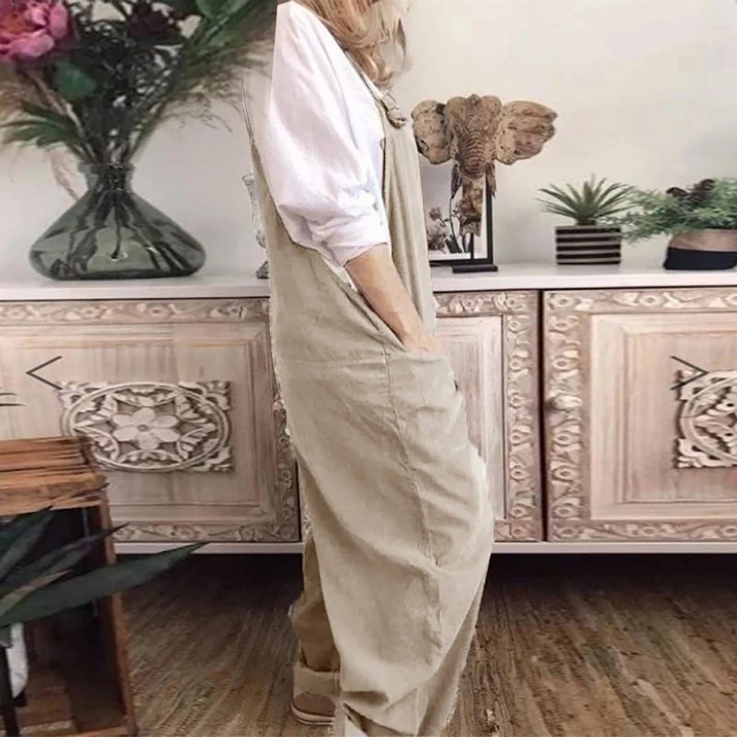 Mono Casual Mujer – Ligero, Natural y Sofisticado en Algodón y Lino