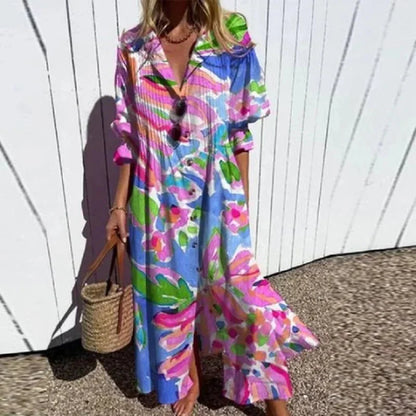 Vestido bohemio para mujer, ligero y versátil para verano o festival