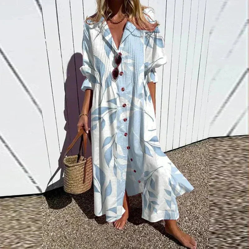 Vestido bohemio para mujer, ligero y versátil para verano o festival
