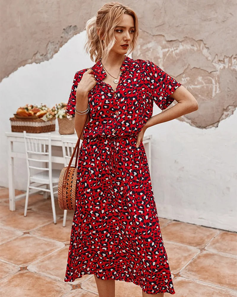 Vestido veraniego cómodo y elegante - fresco para los días cálidos