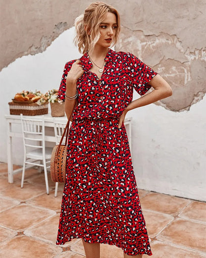 Vestido veraniego cómodo y elegante - fresco para los días cálidos