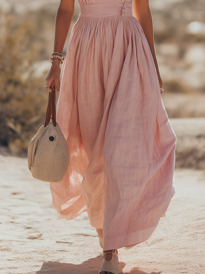 Vestido Elegante Estilo Veraniego Confeccionado Especial Diseño