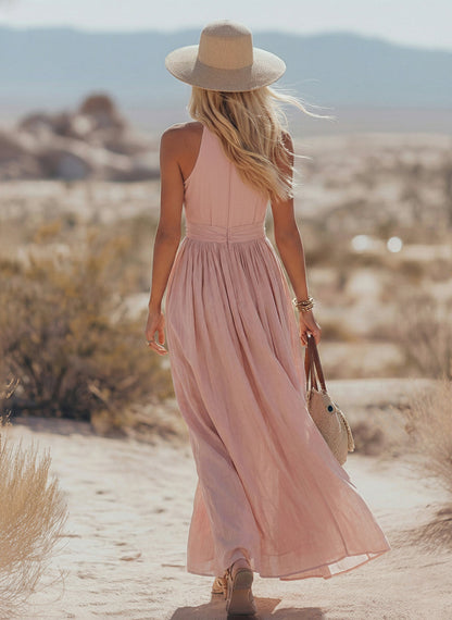 Vestido Elegante Estilo Veraniego Confeccionado Especial Diseño