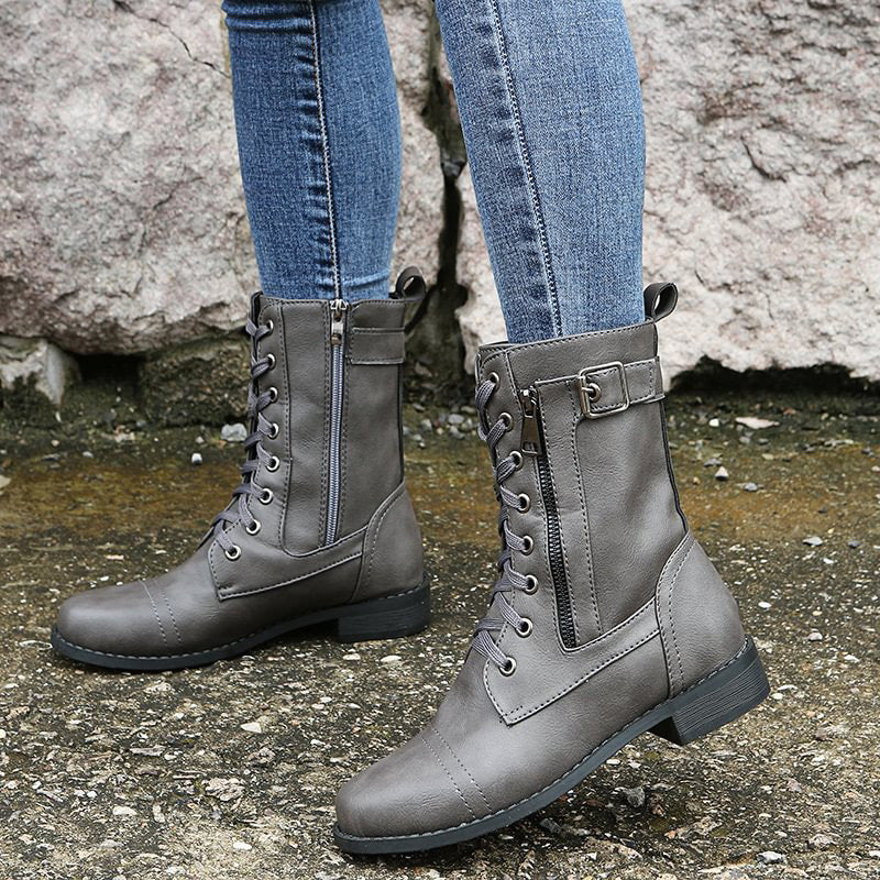 Botas cómodas mujer, ligeras y ergonómicas para uso diario