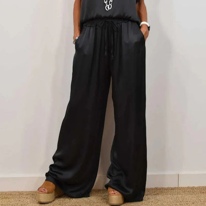 Traje elegante de dos piezas con blazer y pantalón para mujer, sofisticado para oficina o evento