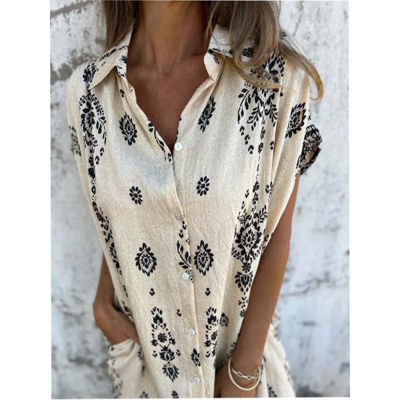 Vestido boho vintage para mujer, ligero y elegante para verano o festival