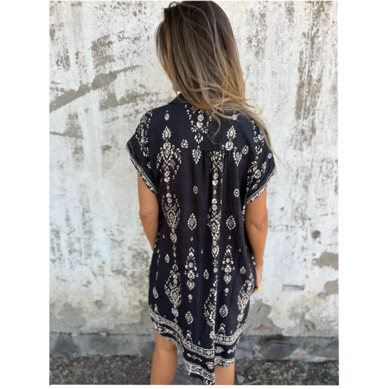 Vestido boho vintage para mujer, ligero y elegante para verano o festival