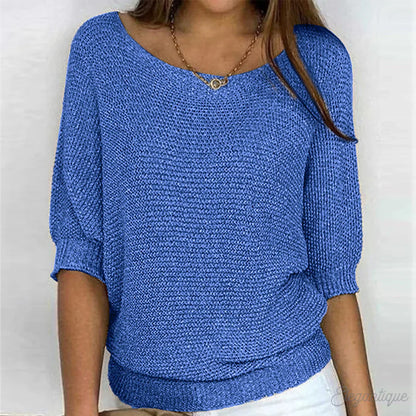 Elegante jersey de punto para mujer: suave y elegante