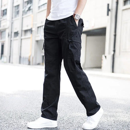 Pantalones cargo para hombre, cómodos y versátiles para uso diario o viaje