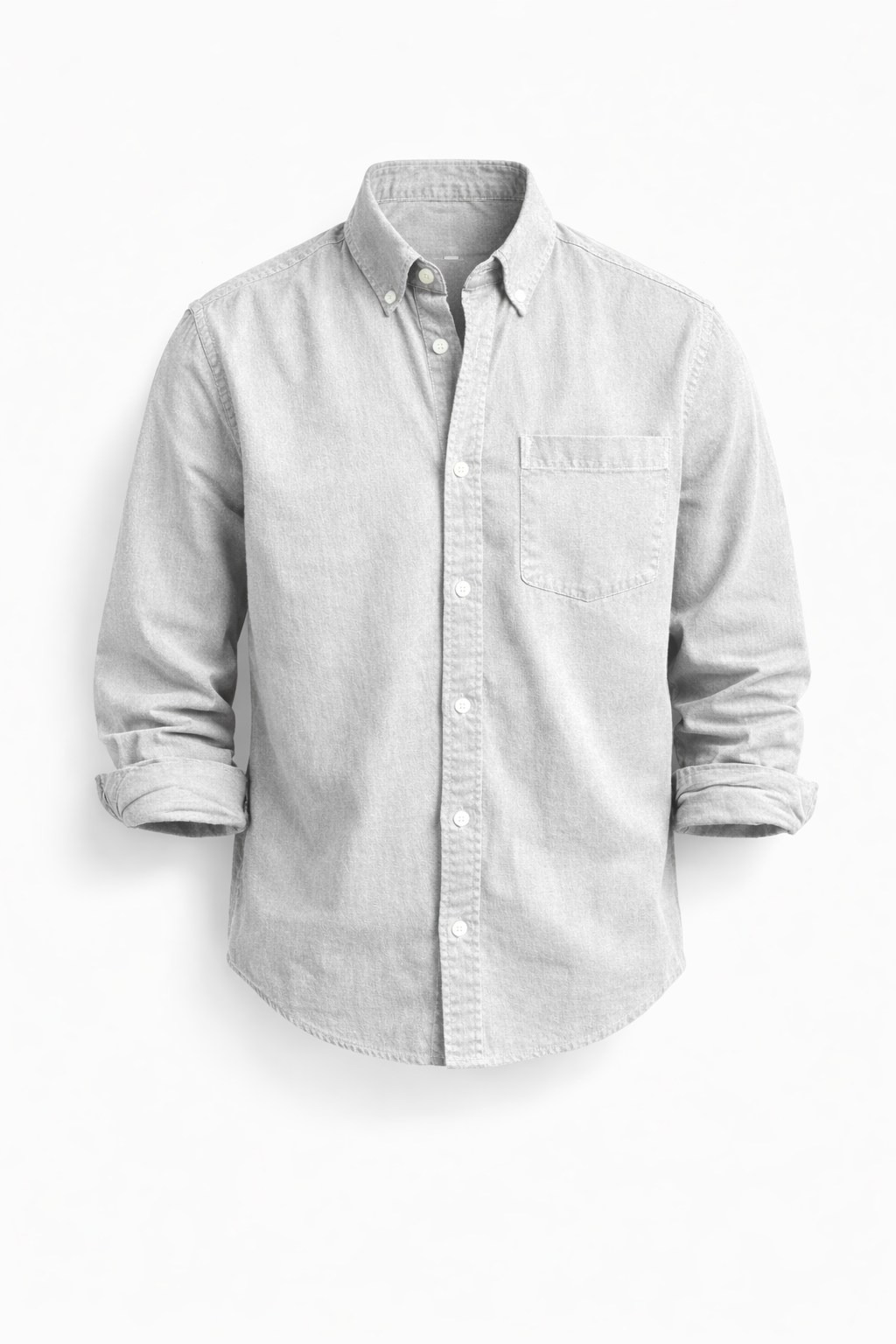 Camisa de lino con botones para hombre - fresca y elegante