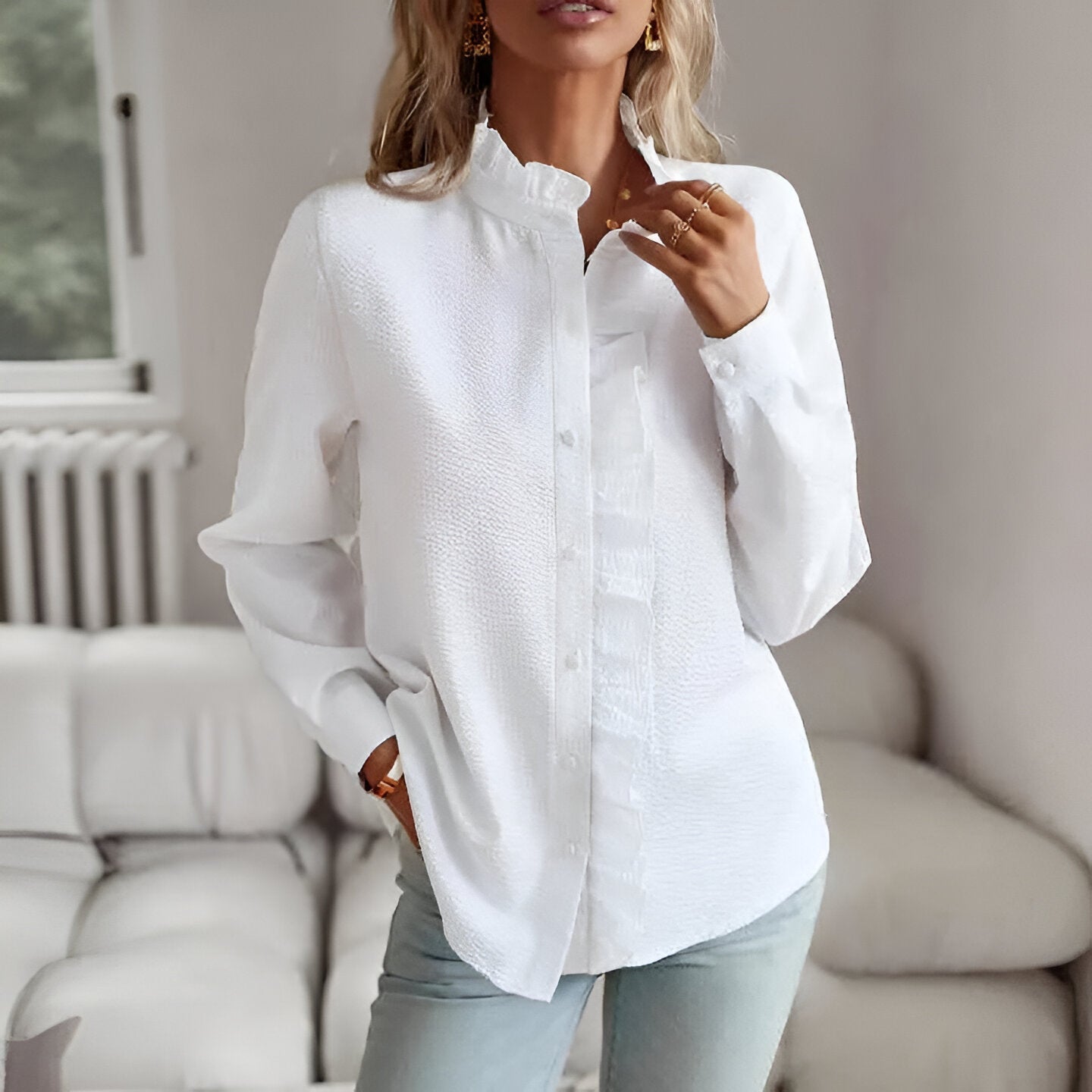 Clara | Blusa de mujer de lujo para el verano