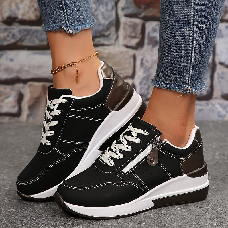 Zapatillas Ortopédicas con Cordones y Corte Bajo | Comodidad Total